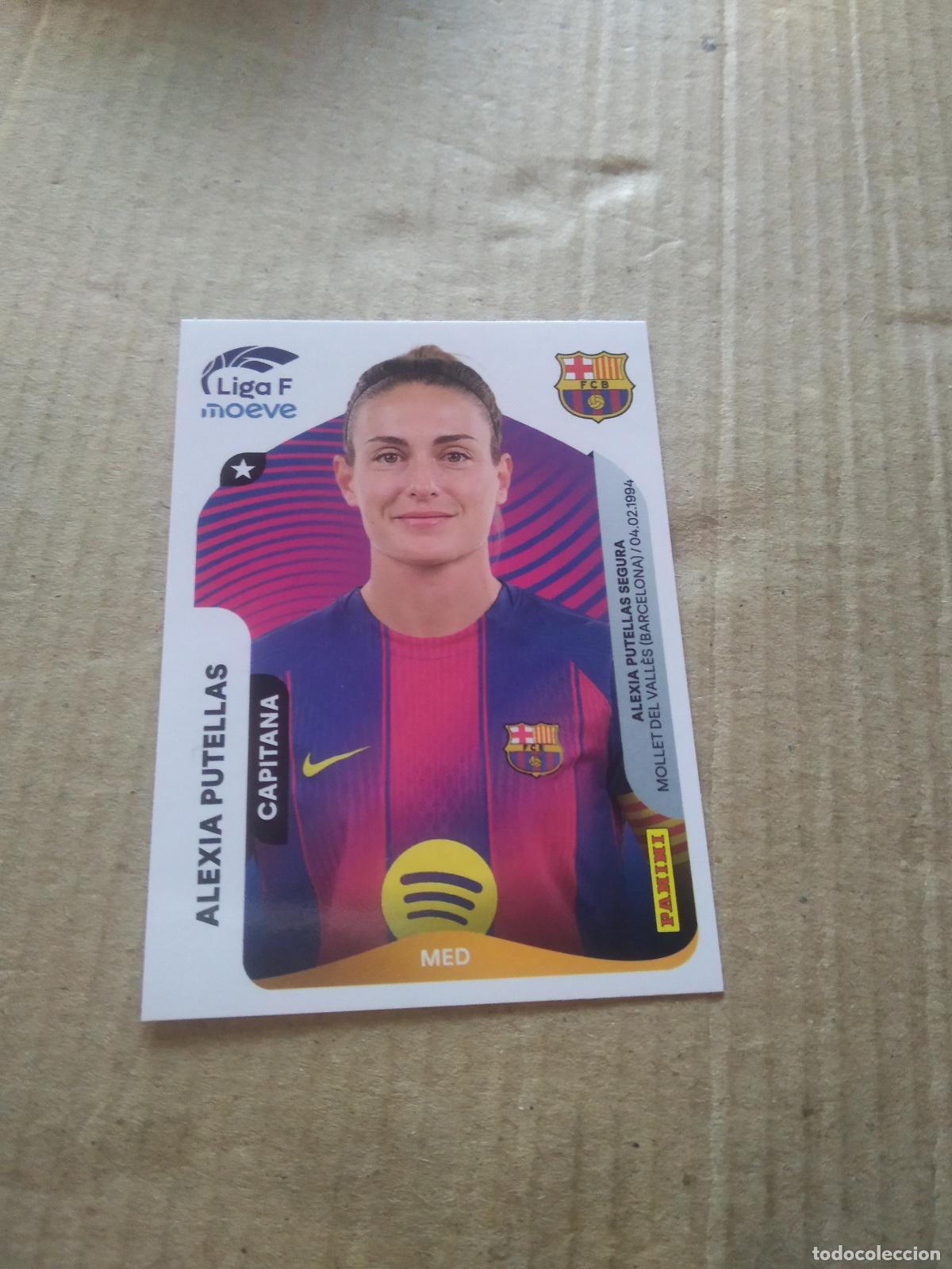 Cromos de f&uacute;tbol: 95 ALEXIA PUTELLAS BARCELONA BAR&Ccedil;A CROMO FUTBOL PANINI LIGA FEMENINA 2025-2026 LIGA F 25-26