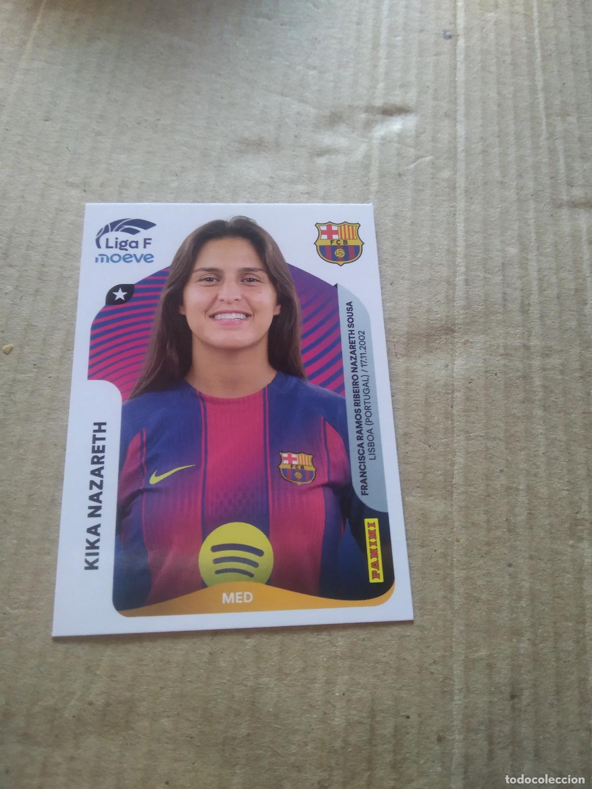 Cromos de f&uacute;tbol: 96 KIKA NAZARETH BARCELONA BAR&Ccedil;A CROMO FUTBOL PANINI LIGA FEMENINA 2025-2026 LIGA F 25-26