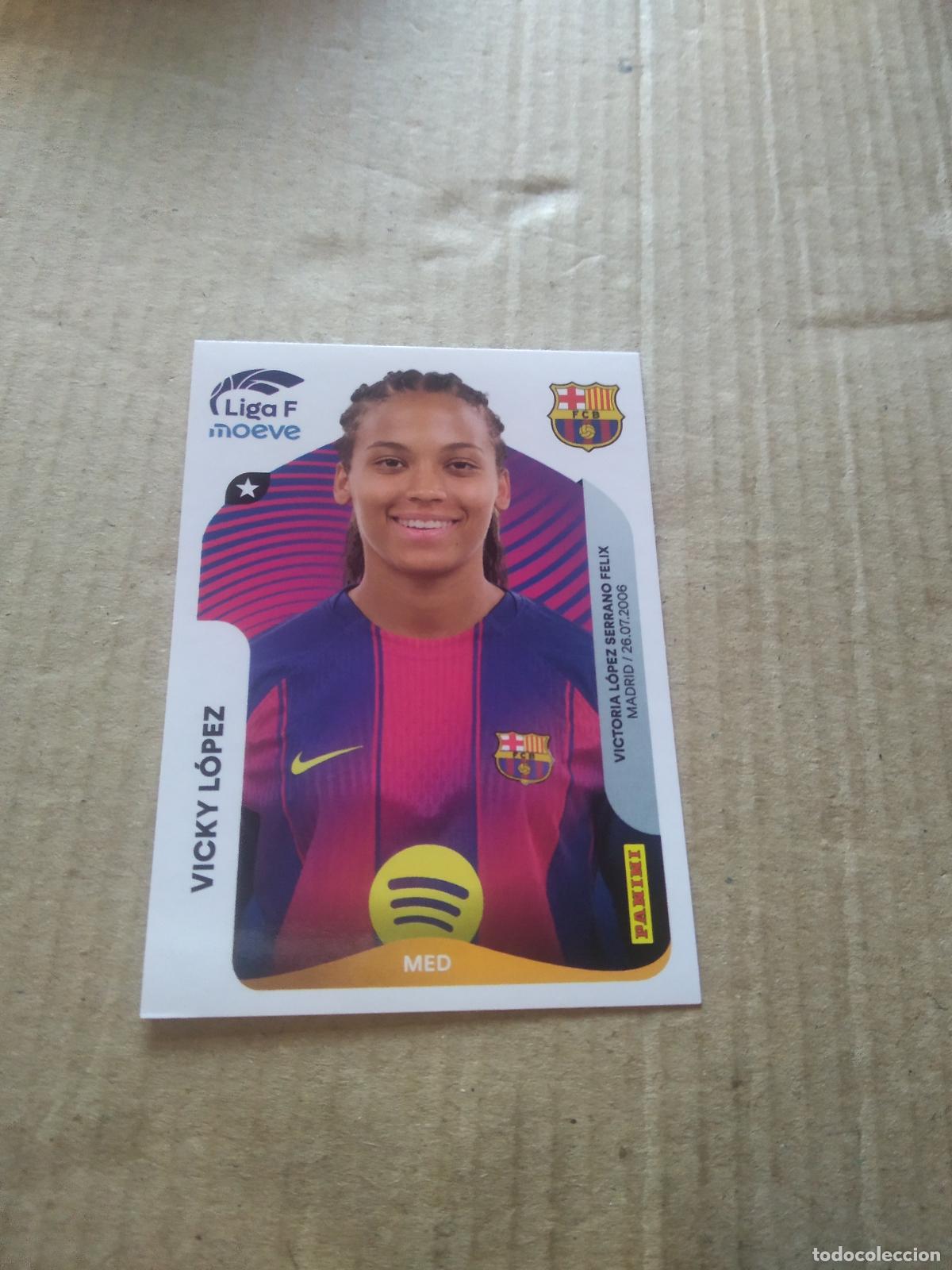 Cromos de f&uacute;tbol: 97 VICKY LOPEZ BARCELONA BAR&Ccedil;A CROMO FUTBOL PANINI LIGA FEMENINA 2025-2026 LIGA F 25-26