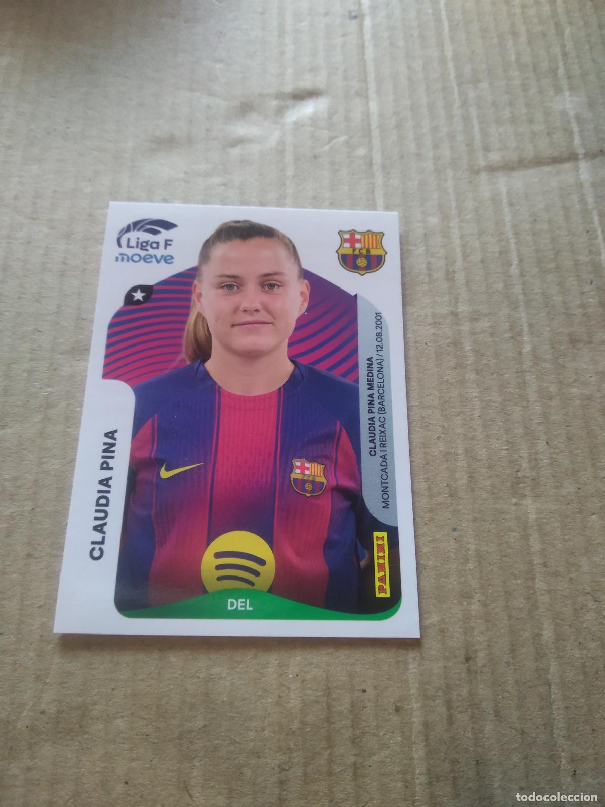 Cromos de f&uacute;tbol: 98 CLAUDIA PINA BARCELONA BAR&Ccedil;A CROMO FUTBOL PANINI LIGA FEMENINA 2025-2026 LIGA F 25-26