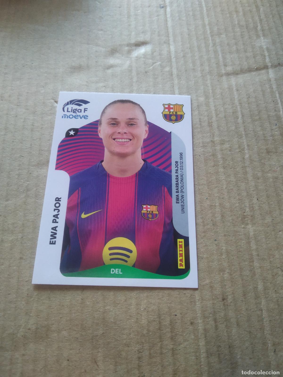 Cromos de f&uacute;tbol: 101 EWA PAJOR BARCELONA BAR&Ccedil;A CROMO FUTBOL PANINI LIGA FEMENINA 2025-2026 LIGA F 25-26