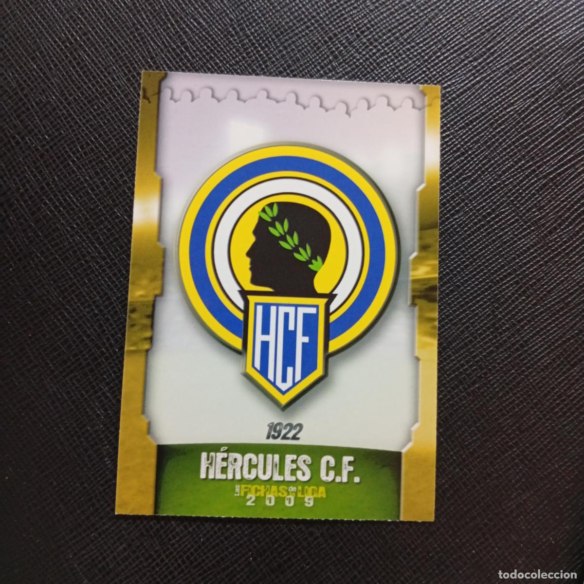 Cromos de f&uacute;tbol: 555 HERCULES ESCUDO MUNDICROMO QUIZ GAME 2008 2009 FUTBOL 08 09 - A211 PG73