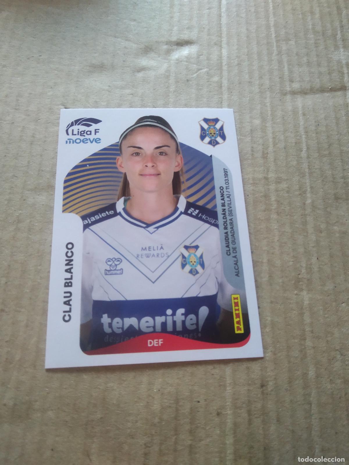 Cromos de f&uacute;tbol: 106A CLAU BLANCO TENERIFE CROMO FUTBOL PANINI LIGA FEMENINA 2025-2026 LIGA F 25-26