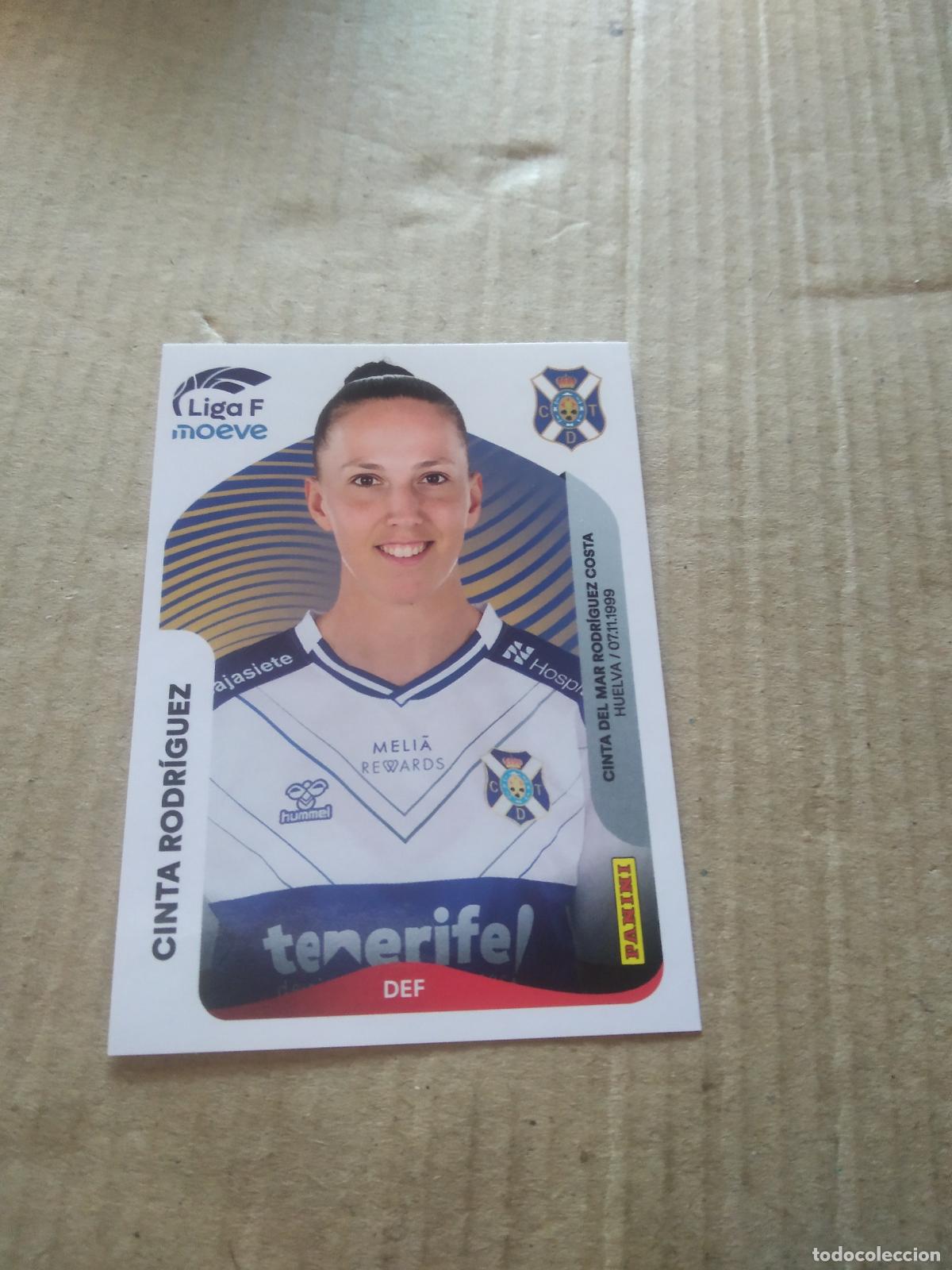 Cromos de f&uacute;tbol: 106B CINTA RODRIGUEZ TENERIFE CROMO FUTBOL PANINI LIGA FEMENINA 2025-2026 LIGA F 25-26