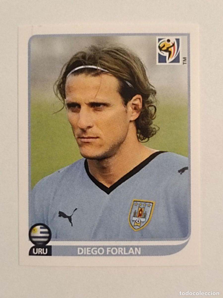 Cromos de f&uacute;tbol: #85 DIEGO FORLAN (URUGUAY) MUNDIAL SUDAFRICA 2010 PANINI