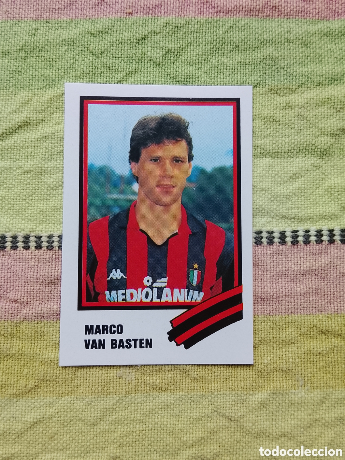 Cromos de f&uacute;tbol: Marco Van Basten Milan Calcio 89