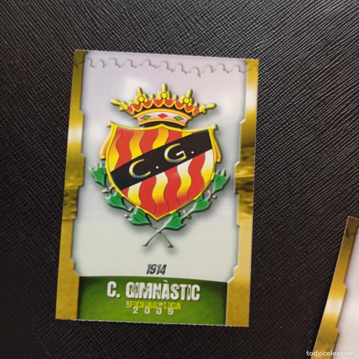 Cromos de f&uacute;tbol: 563 GIMNASTIC ESCUDO MUNDICROMO QUIZ GAME 2008 2009 FUTBOL 08 09 - A211 PG74
