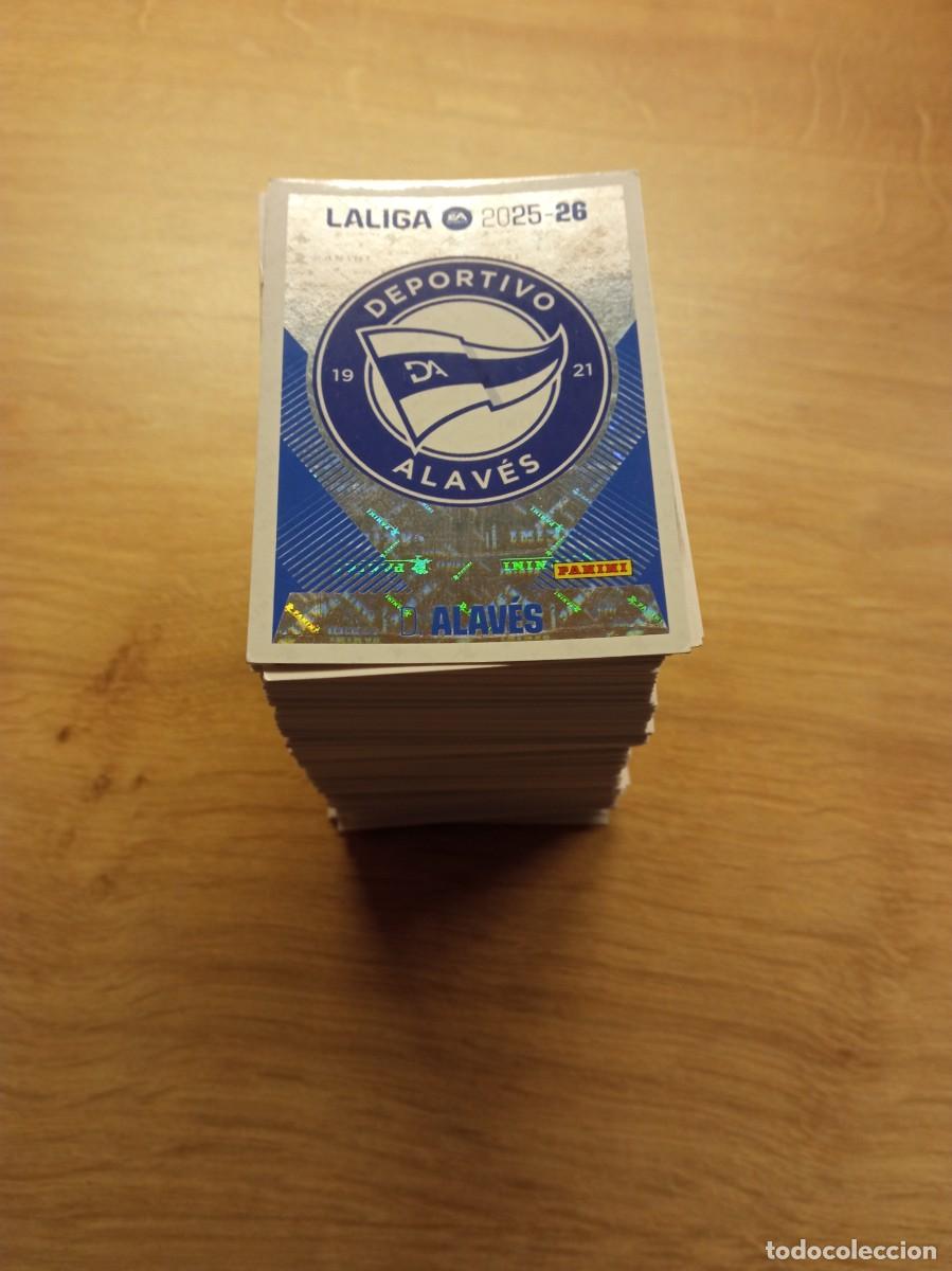 Football Stickers: Colecci&oacute;n completa sin pegar Liga Este 2025 2026