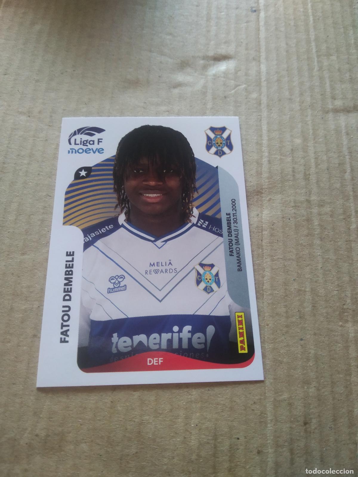 Football Stickers: 108 FATOU DEMBELE TENERIFE CROMO FUTBOL PANINI LIGA FEMENINA 2025-2026 LIGA F 25-26