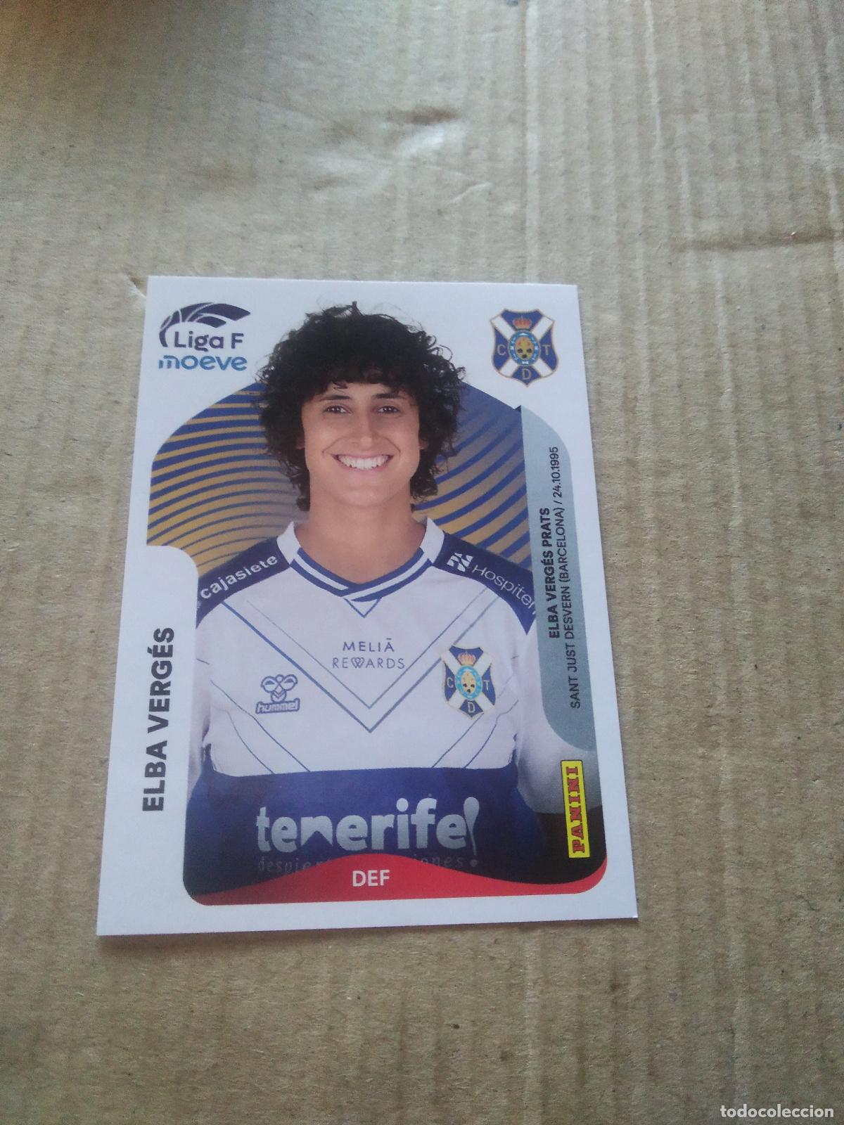 Cromos de Futebol: 109 ELBA VERGES TENERIFE CROMO FUTBOL PANINI LIGA FEMENINA 2025-2026 LIGA F 25-26