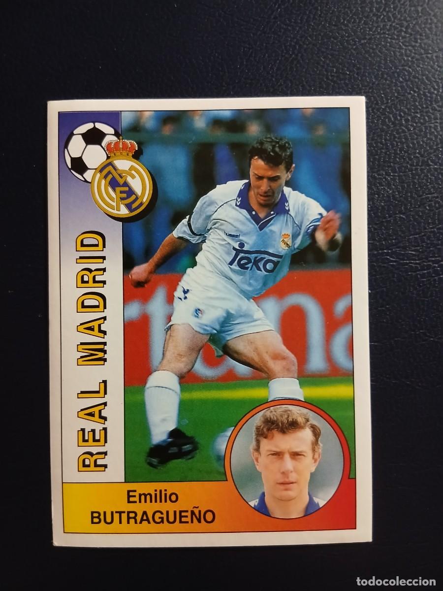 Fu&szlig;ball-Sticker: 193 BUTRAGUE&Ntilde;O (REAL MADRID) - LIGA 1994 1995 PANINI 94 95 - Sin pegar