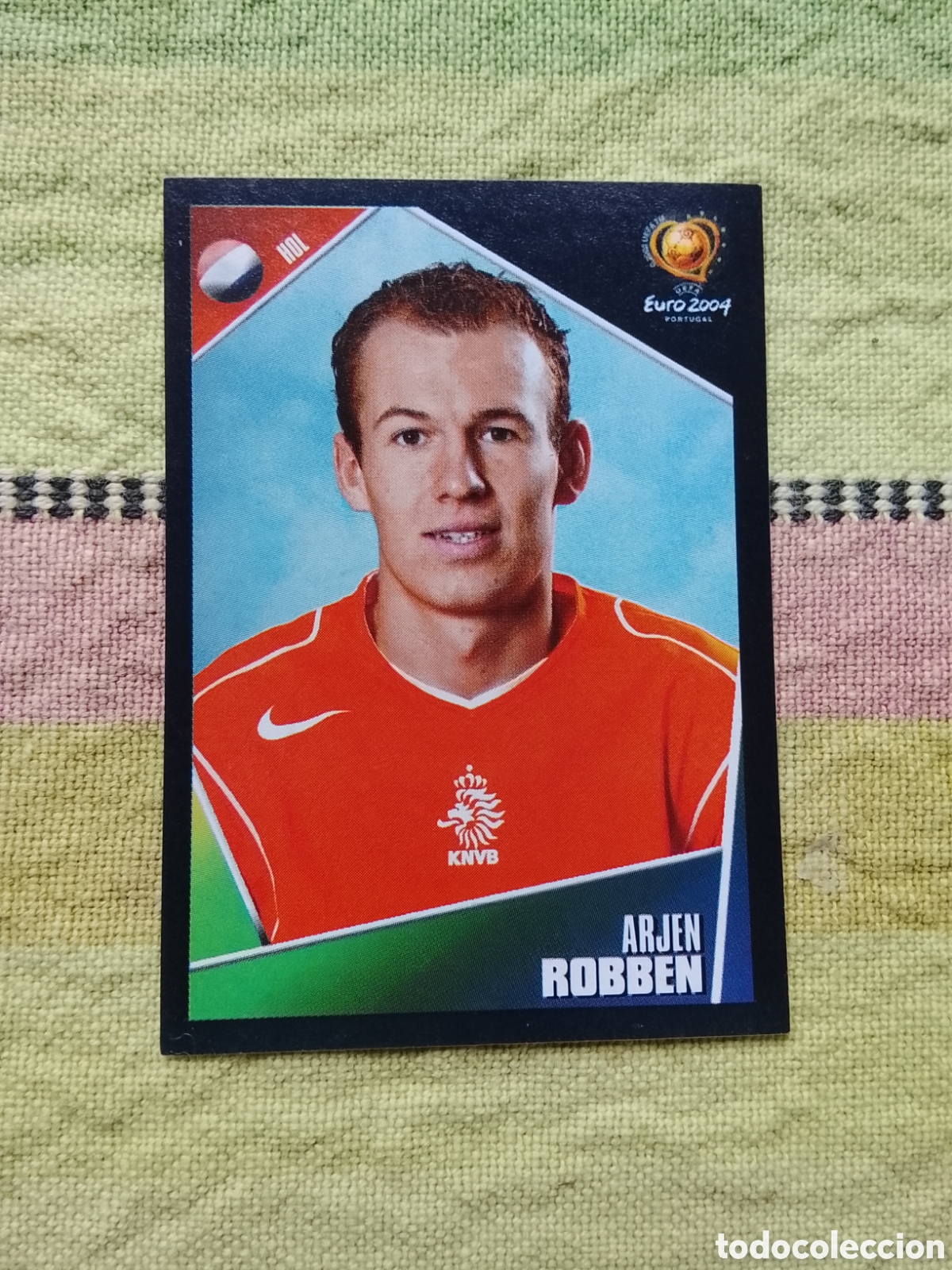 Cromos de f&uacute;tbol: Arjen Robben Euro 2004 332