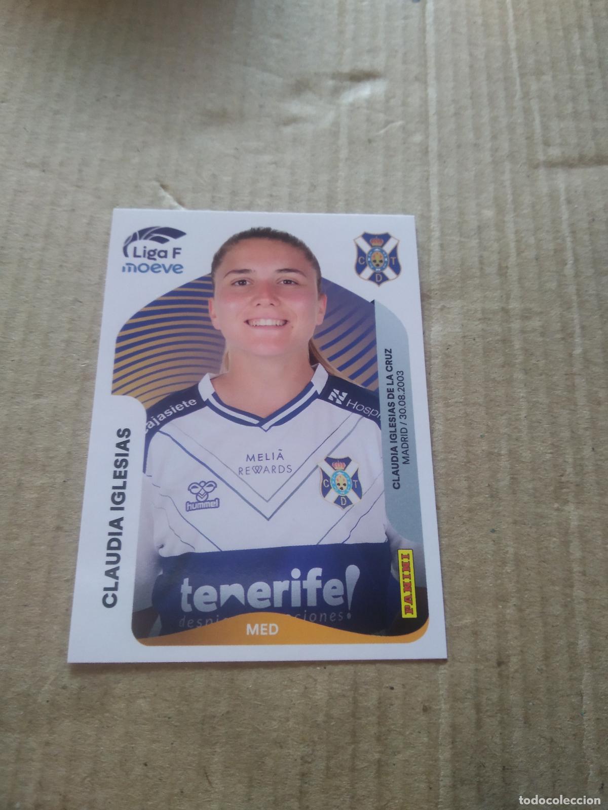 Cromos de f&uacute;tbol: 114B CLAUDIA IGLESIAS TENERIFE CROMO FUTBOL PANINI LIGA FEMENINA 2025-2026 LIGA F 25-26
