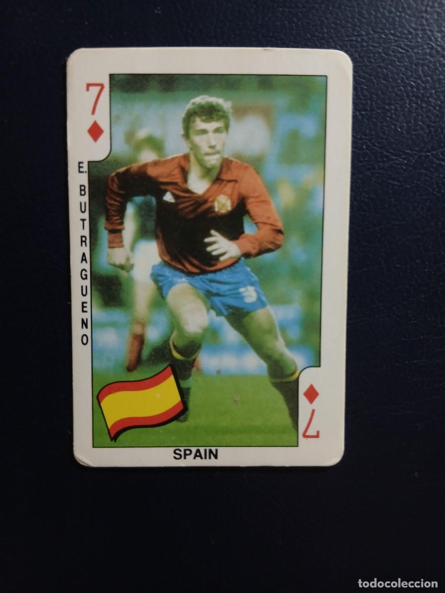 Cromos de f&uacute;tbol: Butrague&ntilde;o - Espa&ntilde;a - Mundial 1986 - Dandy Gum World Cup 86