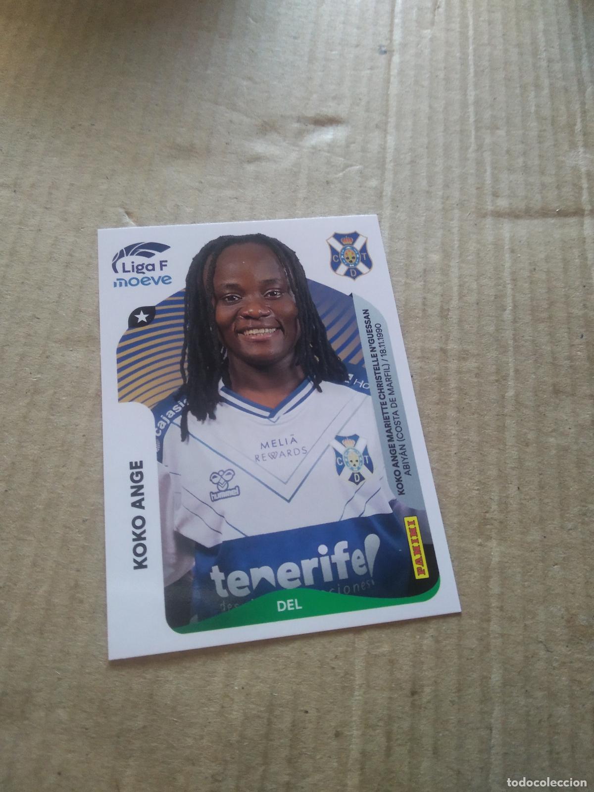 Cromos de f&uacute;tbol: 118 KOKO ANGE TENERIFE CROMO FUTBOL PANINI LIGA FEMENINA 2025-2026 LIGA F 25-26