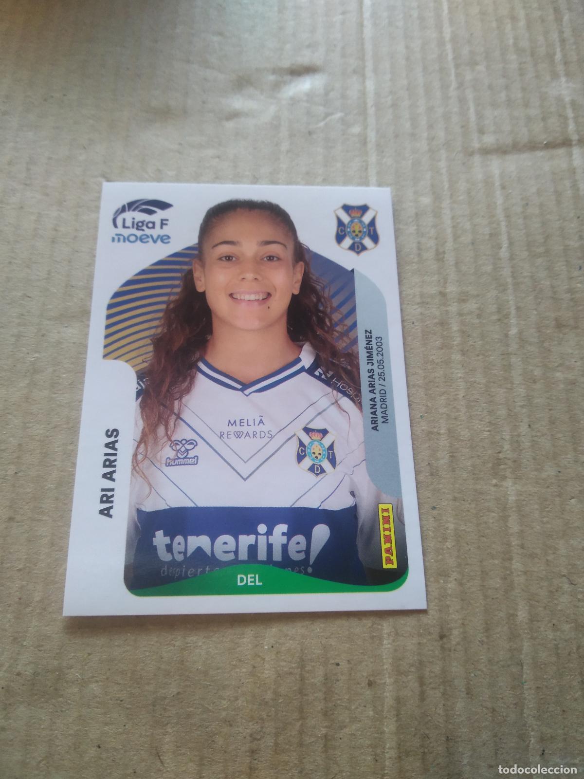 Cromos de f&uacute;tbol: 120 ARI ARIAS TENERIFE CROMO FUTBOL PANINI LIGA FEMENINA 2025-2026 LIGA F 25-26