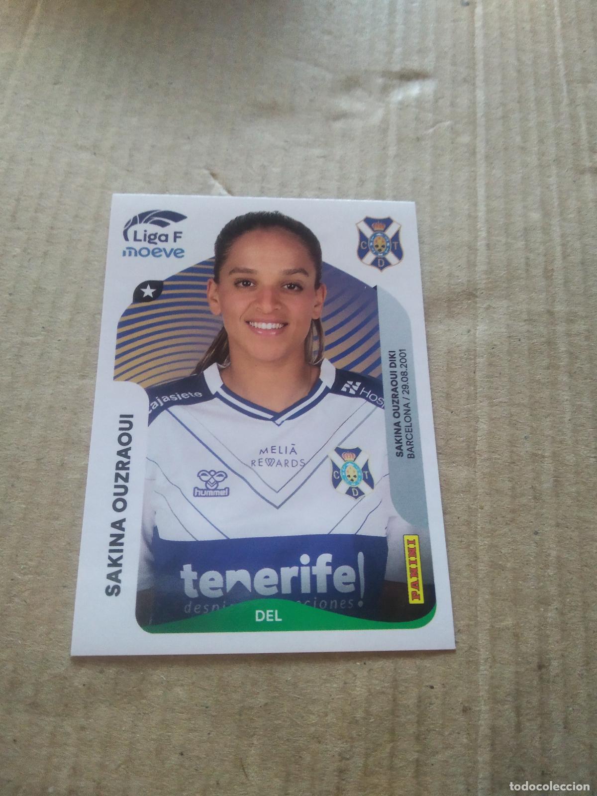 Football Stickers: 121A SAKINA OUZRAOUI TENERIFE CROMO FUTBOL PANINI LIGA FEMENINA 2025-2026 LIGA F 25-26