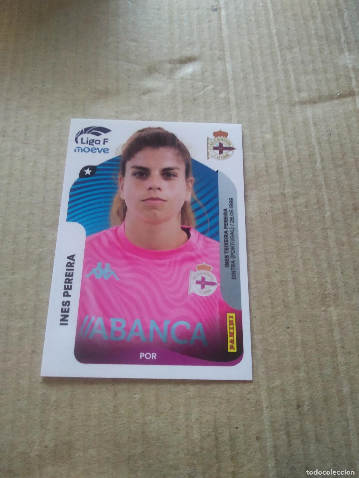 Cromos de f&uacute;tbol: 124 INES PEREIRA DEPORTIVO CORU&Ntilde;A CROMO FUTBOL PANINI LIGA FEMENINA 2025-2026 LIGA F 25-26