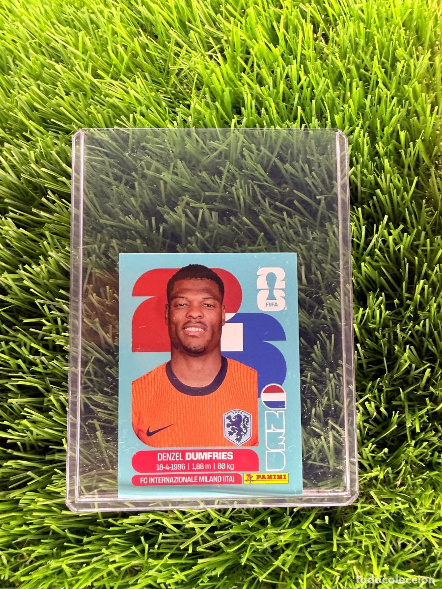 Cromos de f&uacute;tbol: N&ordm; NED6 Denzel Dumfries Pa&iacute;ses Bajos Mundial 2026 Stickers