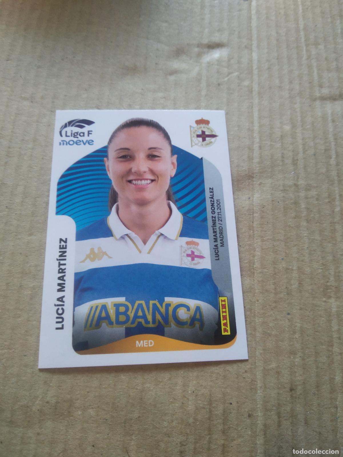 Figurine di Calcio: 132 LUCIA MARTINEZ DEPORTIVO CORU&Ntilde;A CROMO FUTBOL PANINI LIGA FEMENINA 2025-2026 LIGA F 25-26