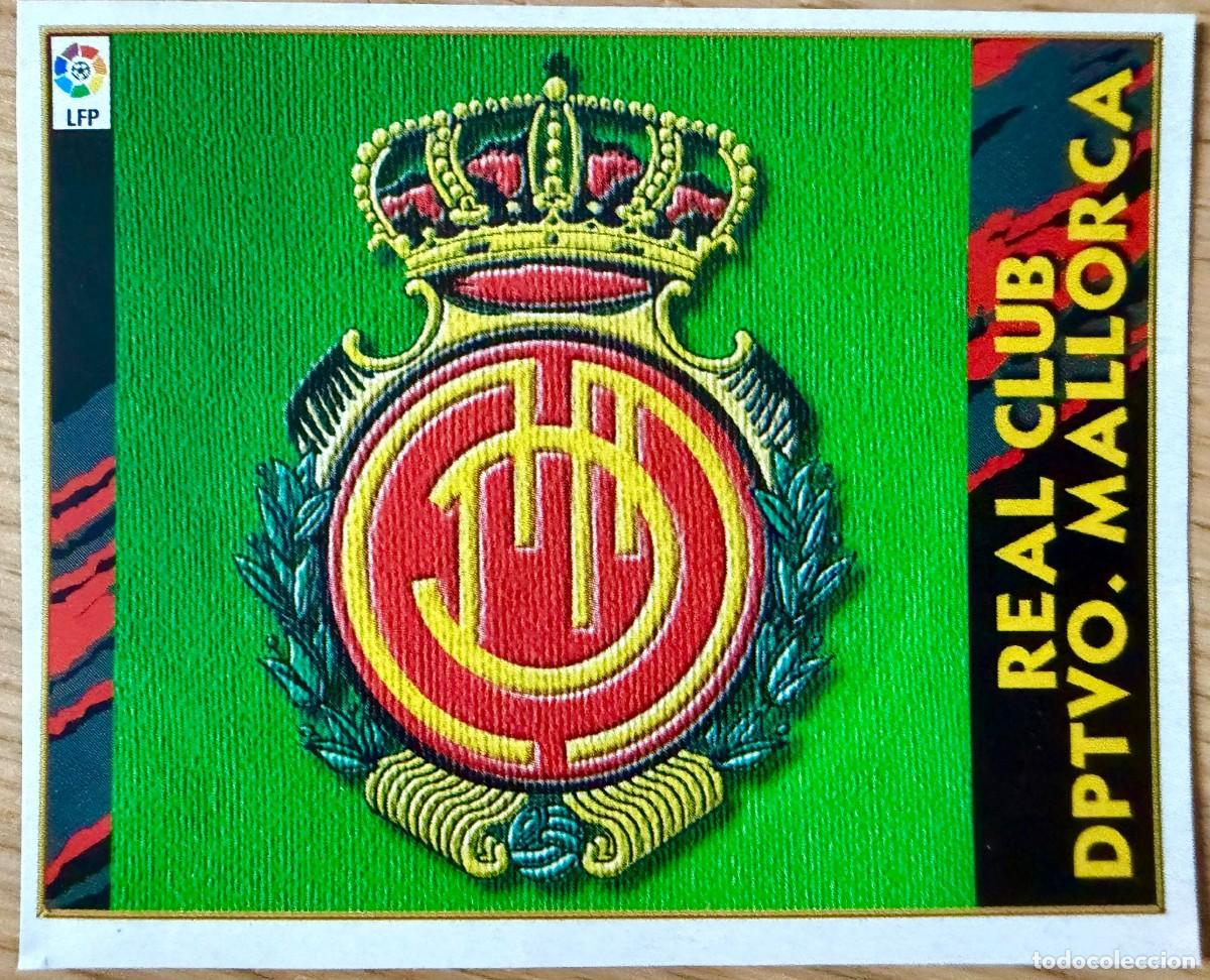 Cromos de f&uacute;tbol: ESCUDO MALLORCA 97 98 1997 1998 LIGA EDICIONES ESTE RECORTADO STICKER