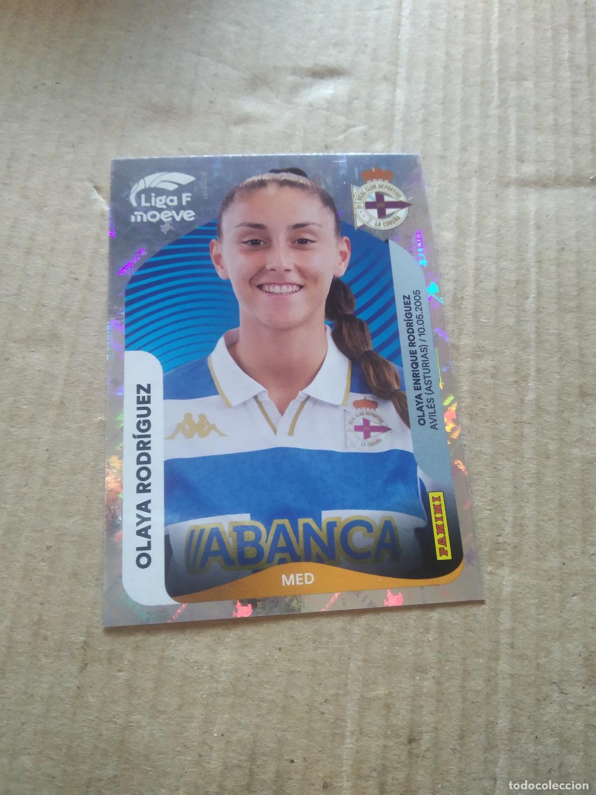 Cromos de f&uacute;tbol: 135 OLAYA RODRIGUEZ DEPORTIVO CORU&Ntilde;A CROMO FUTBOL PANINI LIGA FEMENINA 2025-2026 LIGA F 25-26