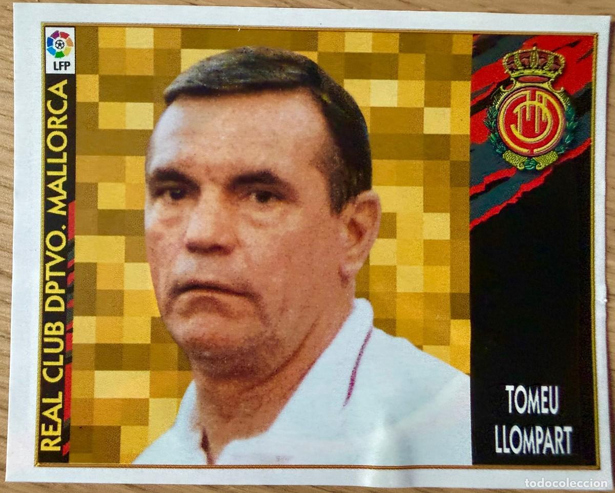 Cromos de f&uacute;tbol: ENTRENADOR TOMEU LLOMPART BAJA MALLORCA 97 98 1997 1998 LIGA EDICIONES ESTE RECORTADO STICKER