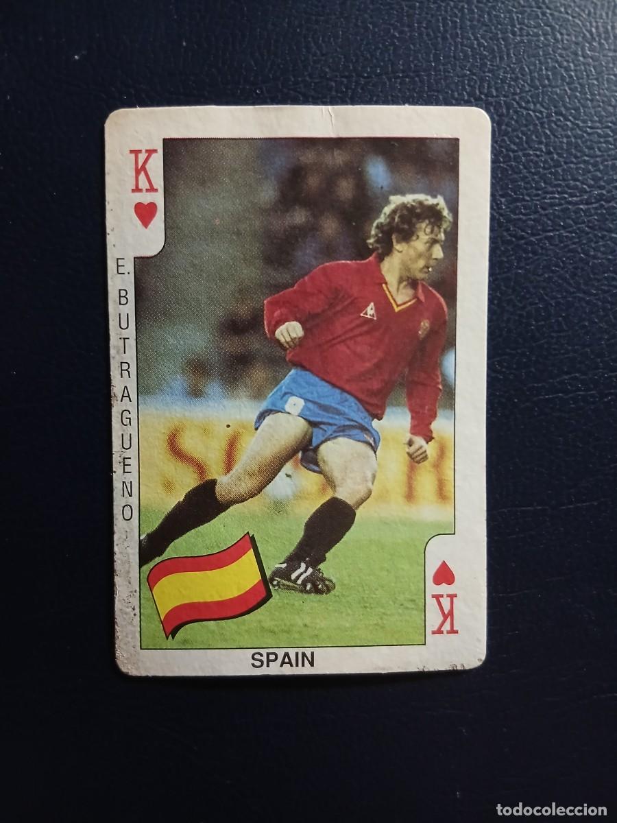 Cromos de f&uacute;tbol: Emilio Butrague&ntilde;o - Espa&ntilde;a - Dandy Bubble Gum World Cup 1990 Mundial 90