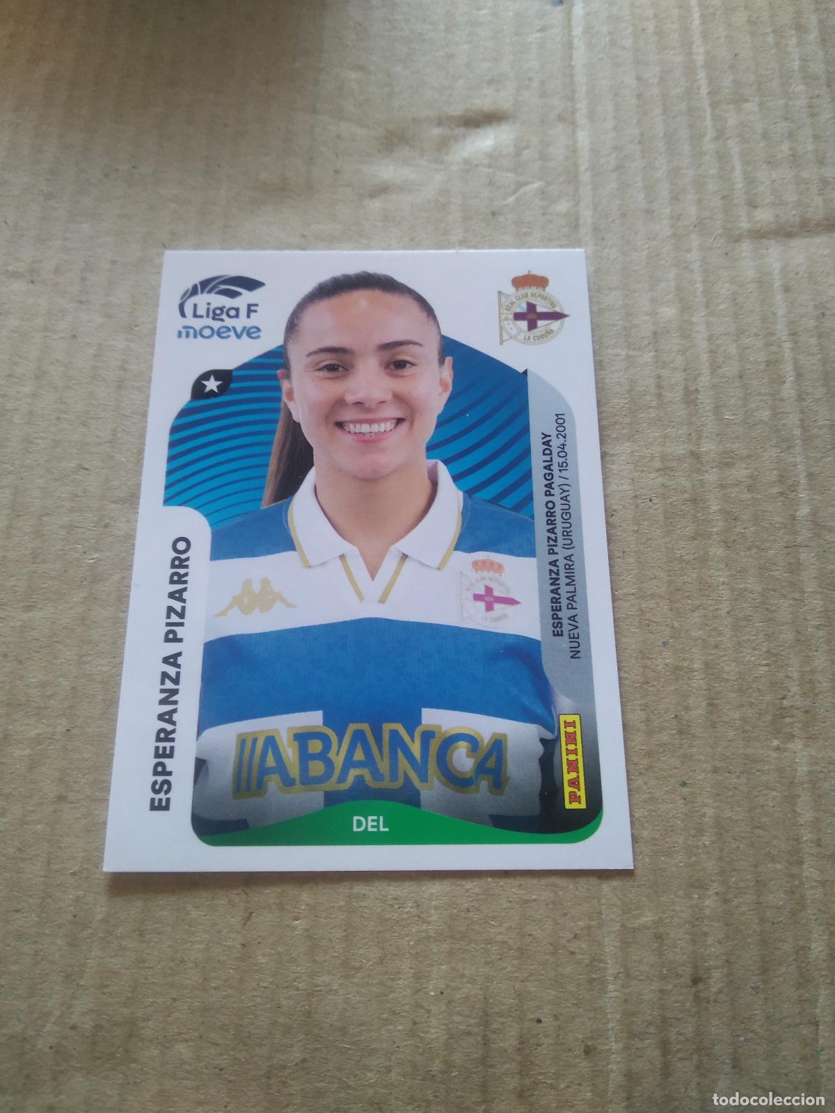 Cromos de f&uacute;tbol: 138 ESPERANZA PIZARRO DEPORTIVO CORU&Ntilde;A CROMO FUTBOL PANINI LIGA FEMENINA 2025-2026 LIGA F 25-26