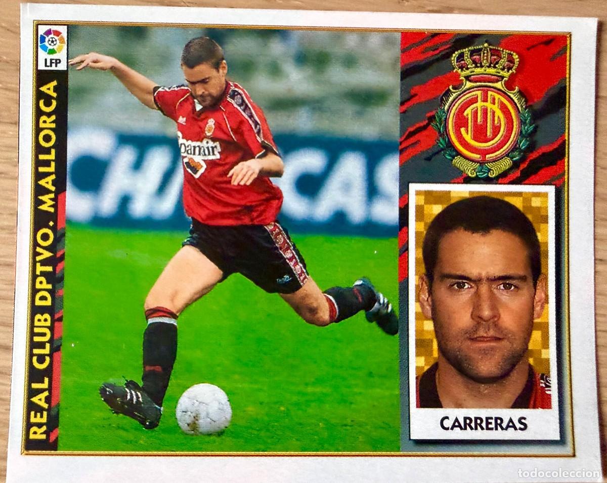 Cromos de f&uacute;tbol: CARRERAS MALLORCA 97 98 1997 1998 LIGA EDICIONES ESTE RECORTADO STICKER