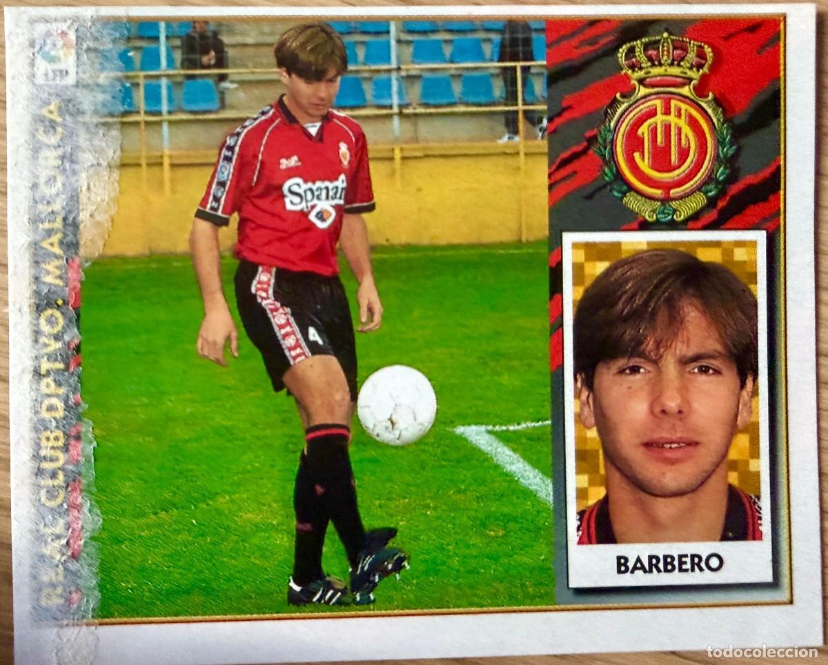 Cromos de f&uacute;tbol: BARBERO MALLORCA 97 98 1997 1998 LIGA EDICIONES ESTE RECORTADO STICKER