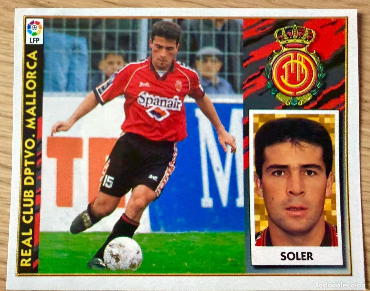 Figurine di Calcio: SOLER MALLORCA 97 98 1997 1998 LIGA EDICIONES ESTE RECORTADO STICKER