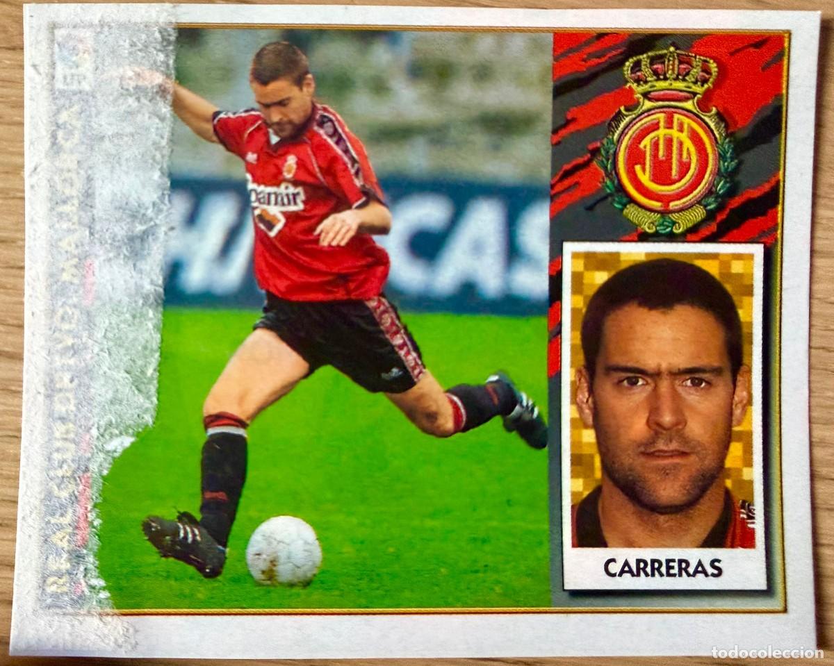 Cromos de f&uacute;tbol: CARRERAS MALLORCA 97 98 1997 1998 LIGA EDICIONES ESTE RECORTADO STICKER