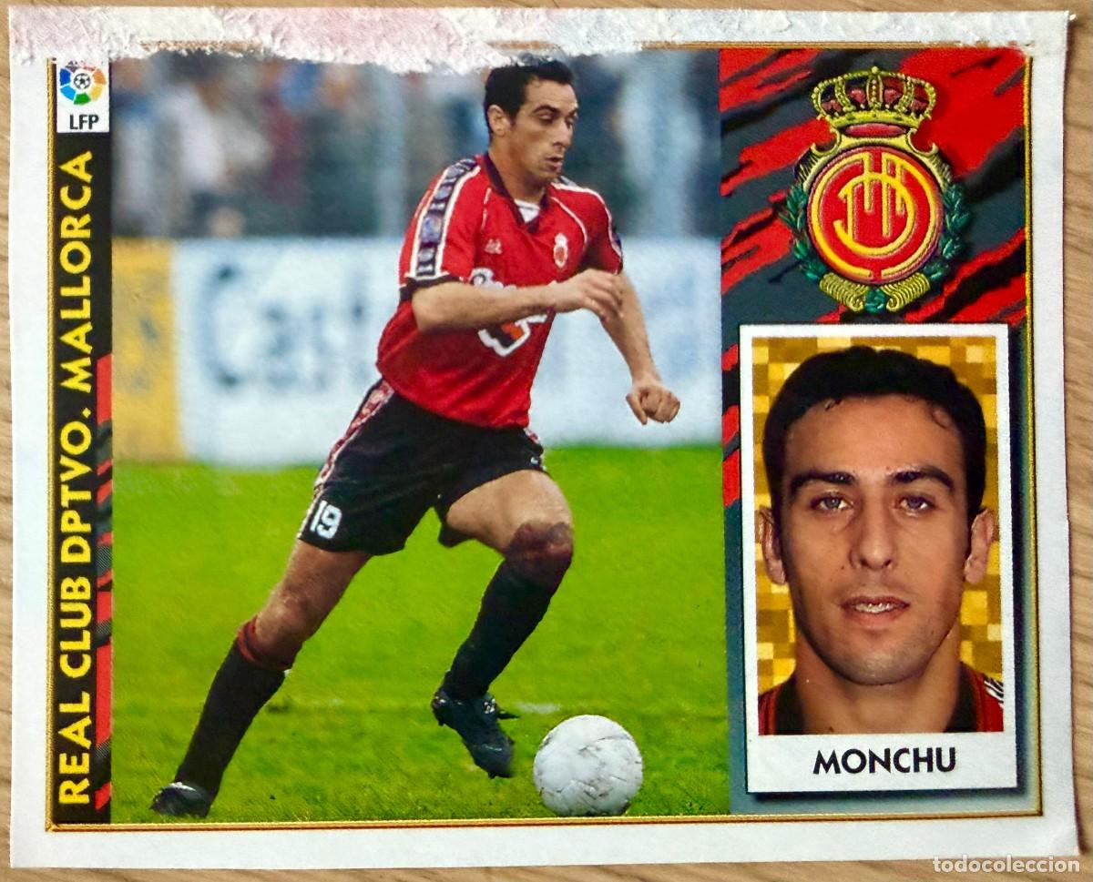 Cromos de f&uacute;tbol: MONCHU MALLORCA 97 98 1997 1998 LIGA EDICIONES ESTE RECORTADO STICKER