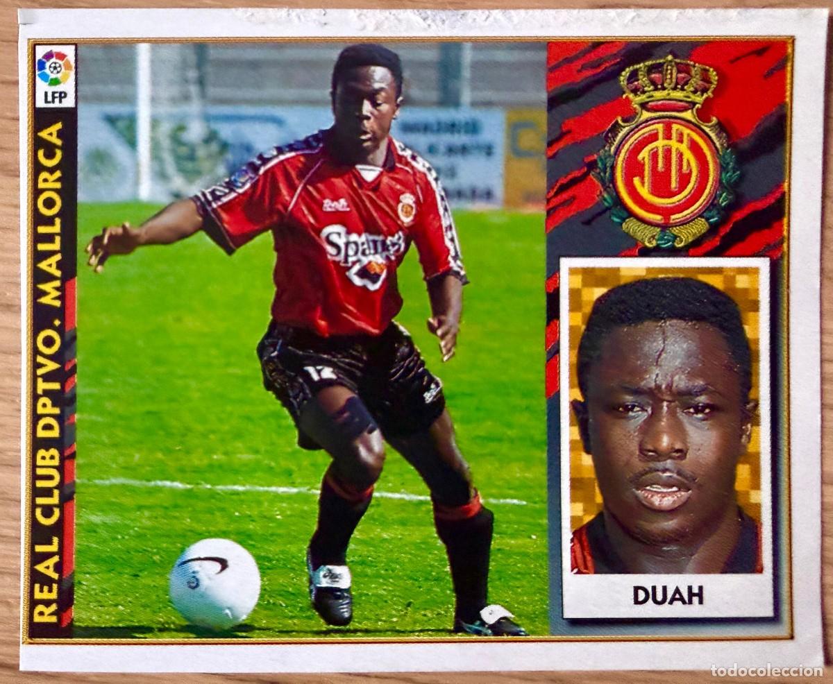 Cromos de f&uacute;tbol: DUAH MALLORCA 97 98 1997 1998 LIGA EDICIONES ESTE RECORTADO STICKER