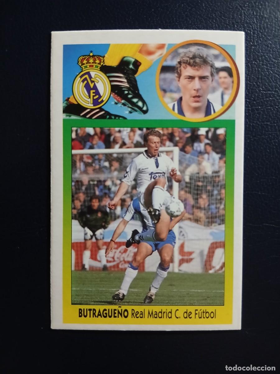 Cromos de Futebol: BUTRAGUE&Ntilde;O. REAL MADRID. SIN PEGAR. EDICIONES ESTE. LIGA 1993/94. 1993/1994. 93/94