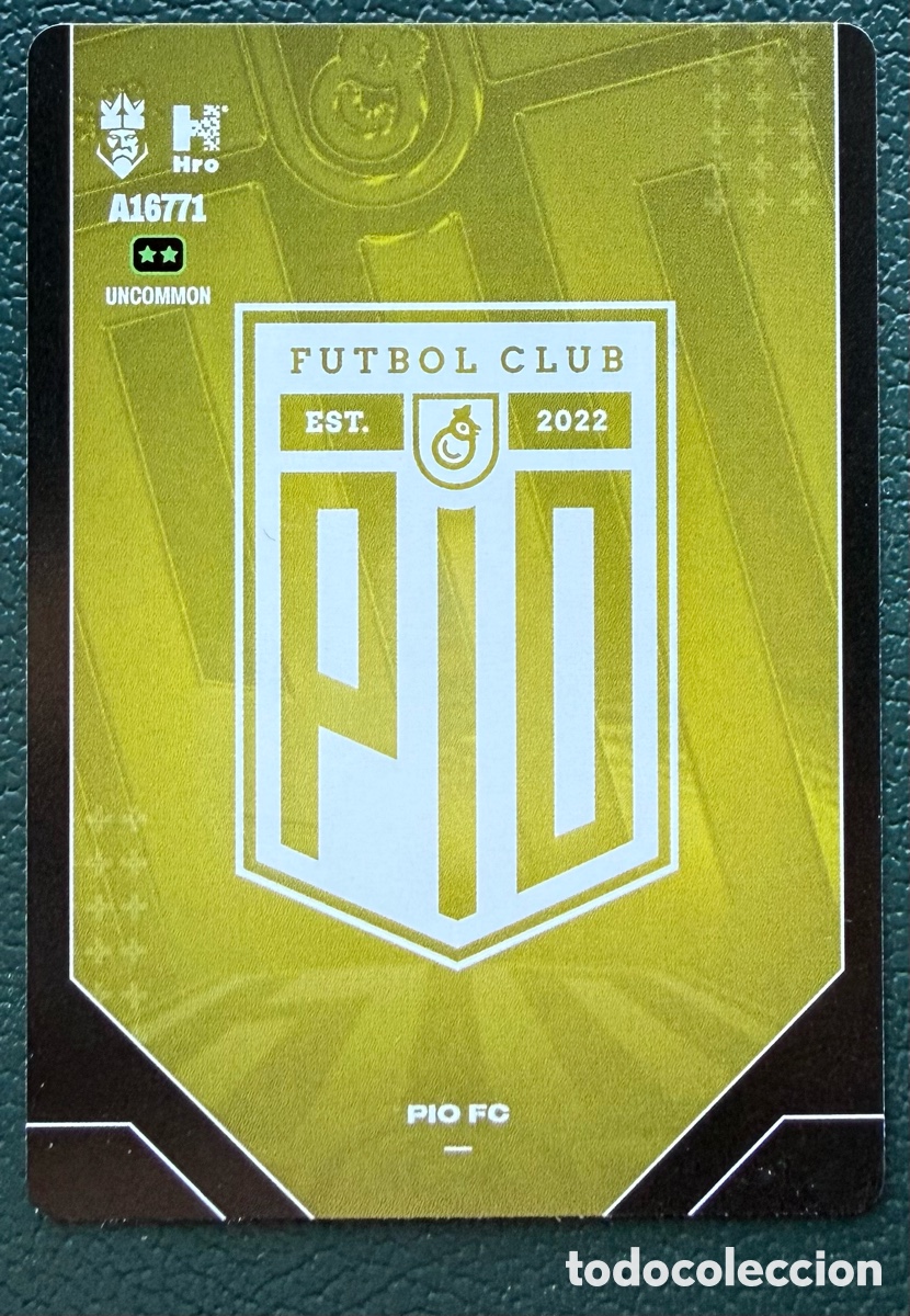 Figurine di Calcio: A16771 ESCUDO PIO FC FICHAS ALBUM KINGS LEAGUE INFOJOBS 2024 KOLEX