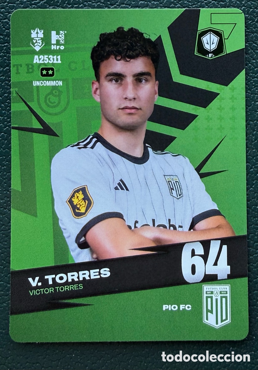 Cromos de Futebol: A25311 VICTOR TORRES PIO FC FICHAS ALBUM KINGS LEAGUE INFOJOBS 2024 KOLEX