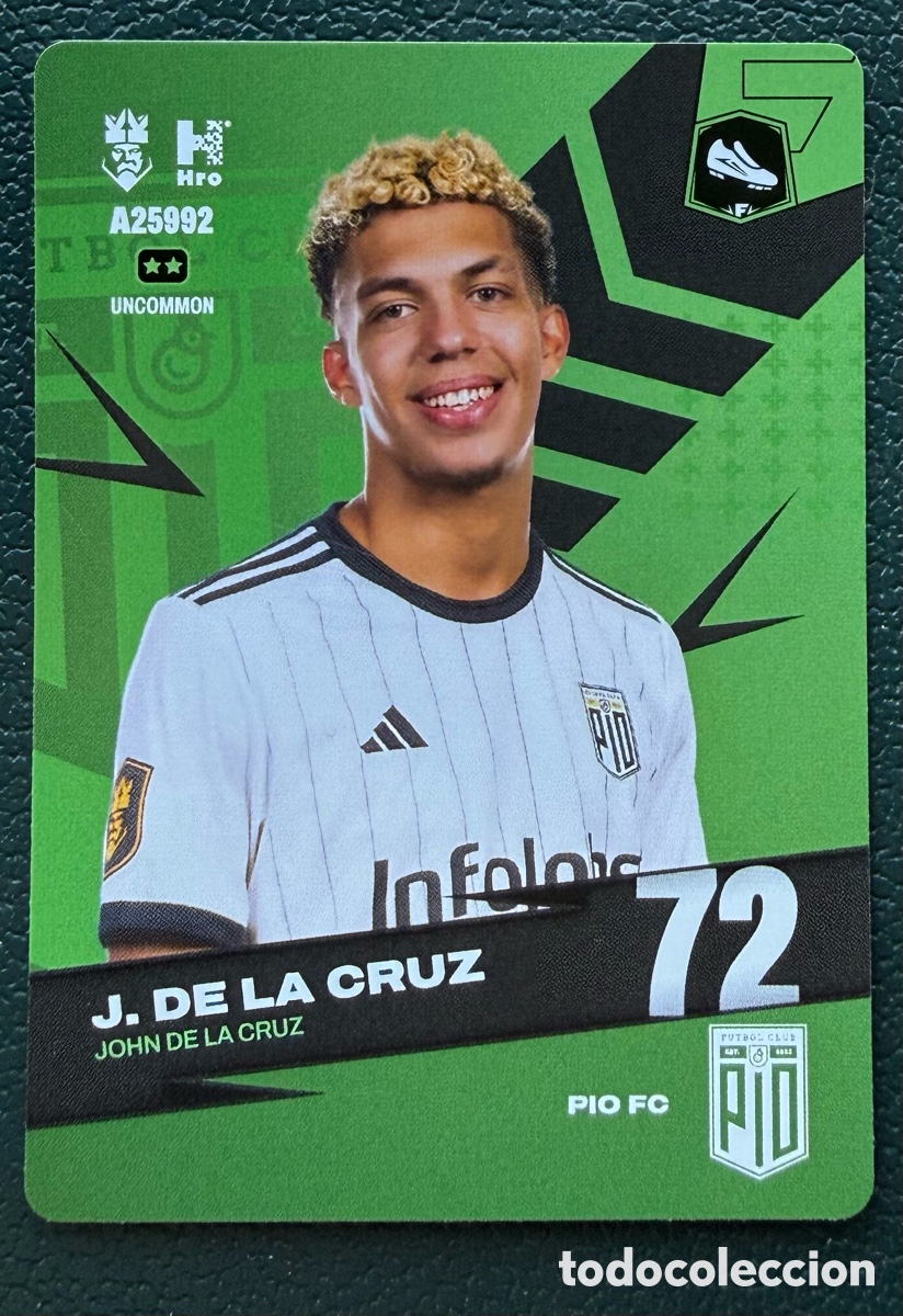 Cromos de Futebol: A25992 JOHN DE LA CRUZ PIO FC FICHAS ALBUM KINGS LEAGUE INFOJOBS 2024 KOLEX