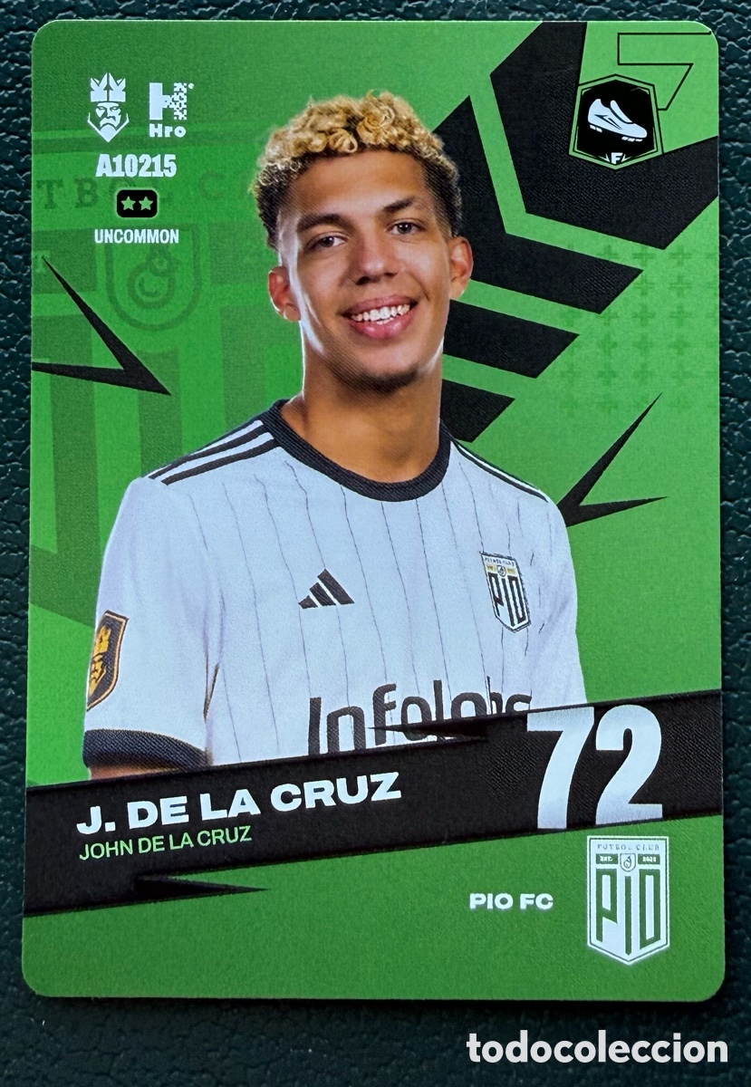 Cromos de Futebol: A10215 JOHN DE LA CRUZ PIO FC FICHAS ALBUM KINGS LEAGUE INFOJOBS 2024 KOLEX