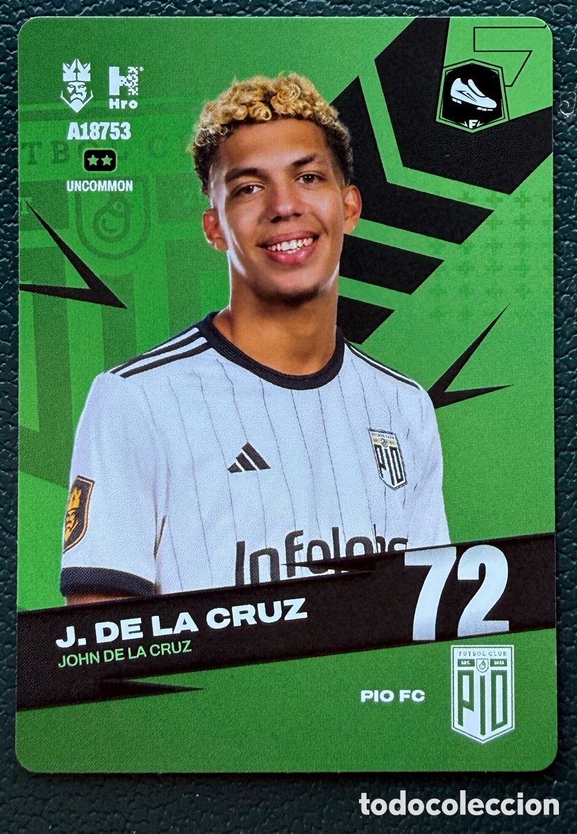 Cromos de Futebol: A18753 JOHN DE LA CRUZ PIO FC FICHAS ALBUM KINGS LEAGUE INFOJOBS 2024 KOLEX