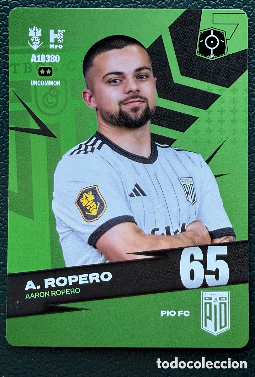 Cromos de Futebol: A10380 AARON ROPERO PIO FC FICHAS ALBUM KINGS LEAGUE INFOJOBS 2024 KOLEX