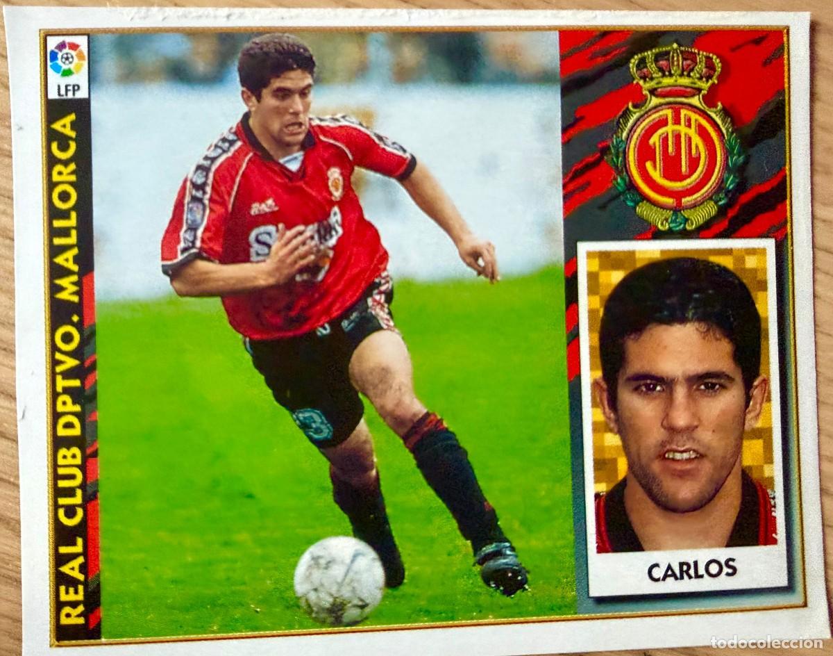 Cartes &agrave; collectionner de Football: CARLOS MALLORCA 97 98 1997 1998 LIGA EDICIONES ESTE RECORTADO STICKER