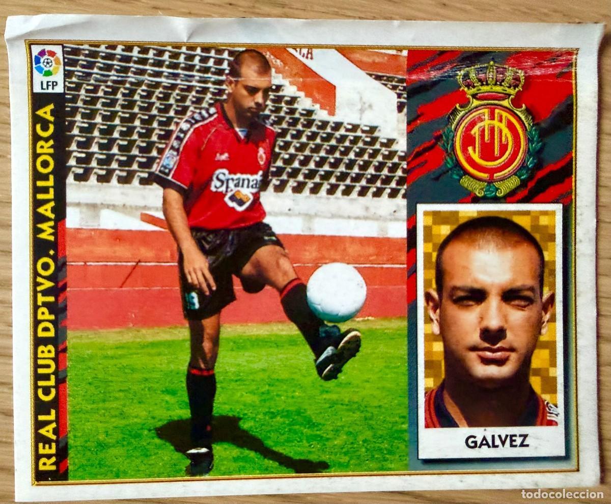 Cromos de f&uacute;tbol: GALVEZ MALLORCA 97 98 1997 1998 LIGA EDICIONES ESTE VENTANILLA STICKER