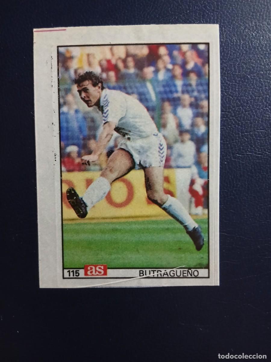 Cromos de f&uacute;tbol: BUTRAGUE&Ntilde;O 115 REAL MADRID AS 1986 1987 LIGA 86 87 - SIN PEGAR