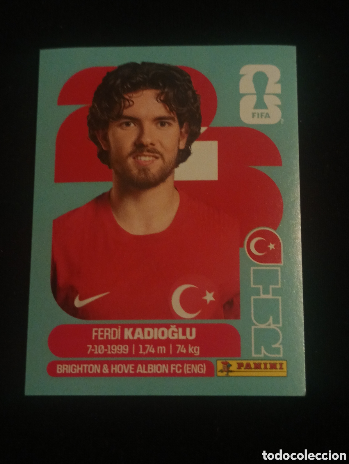 Cromos de f&uacute;tbol: mundial panini 2026 ferdi kadioglu