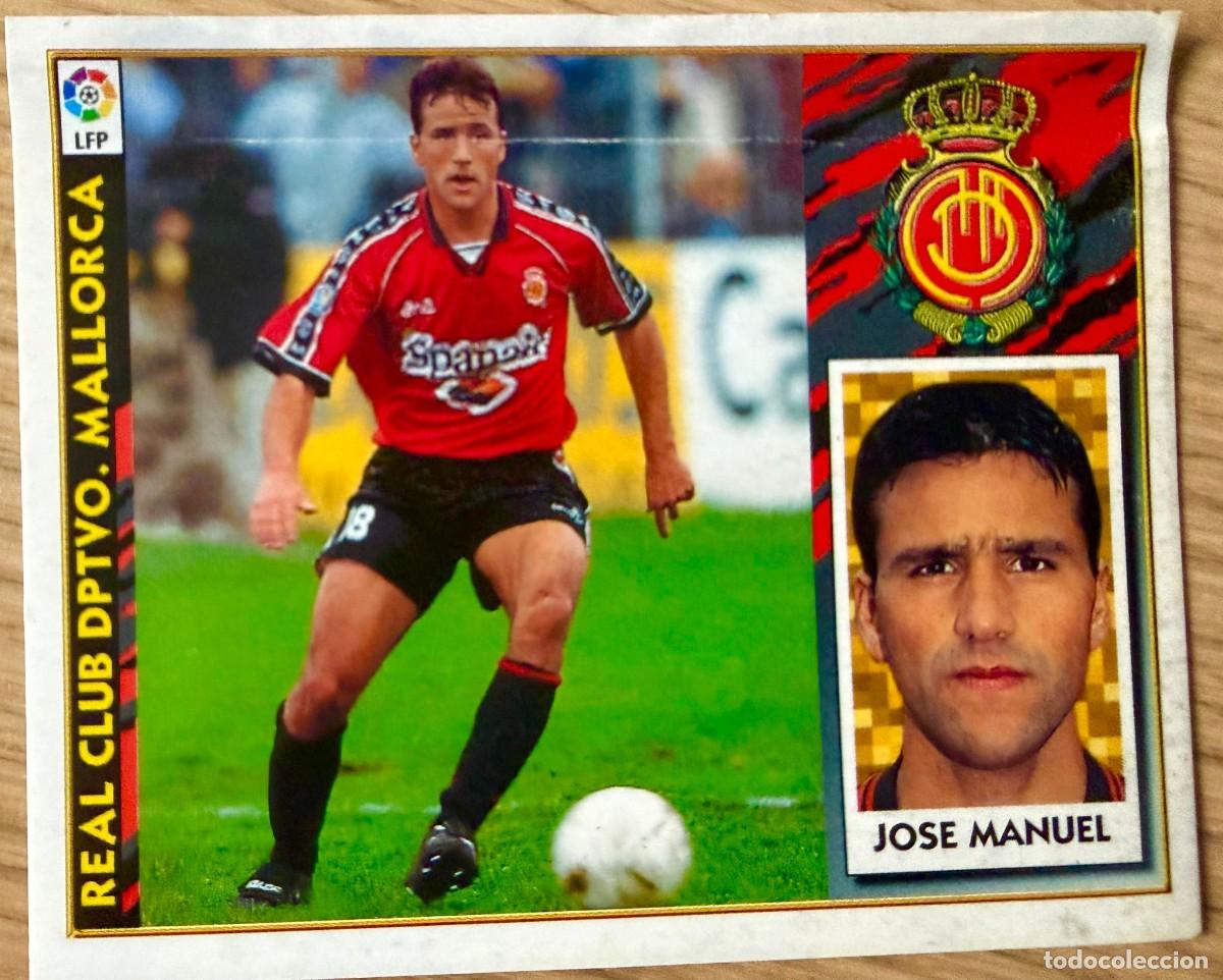 Cromos de f&uacute;tbol: JOSE MANUEL BAJA MALLORCA 97 98 1997 1998 LIGA EDICIONES ESTE VENTANILLA STICKER