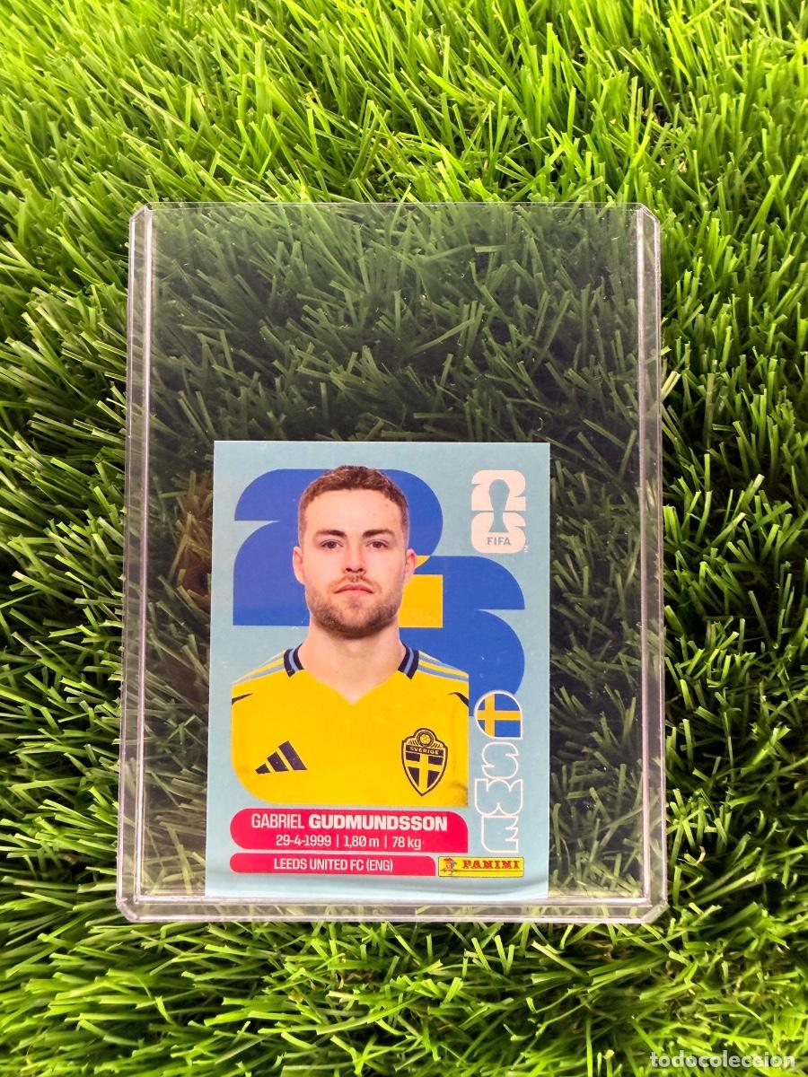 Cromos de f&uacute;tbol: N&ordm; SWE4 Gabriel Gudmundsson Suecia Mundial 2026 Stickers