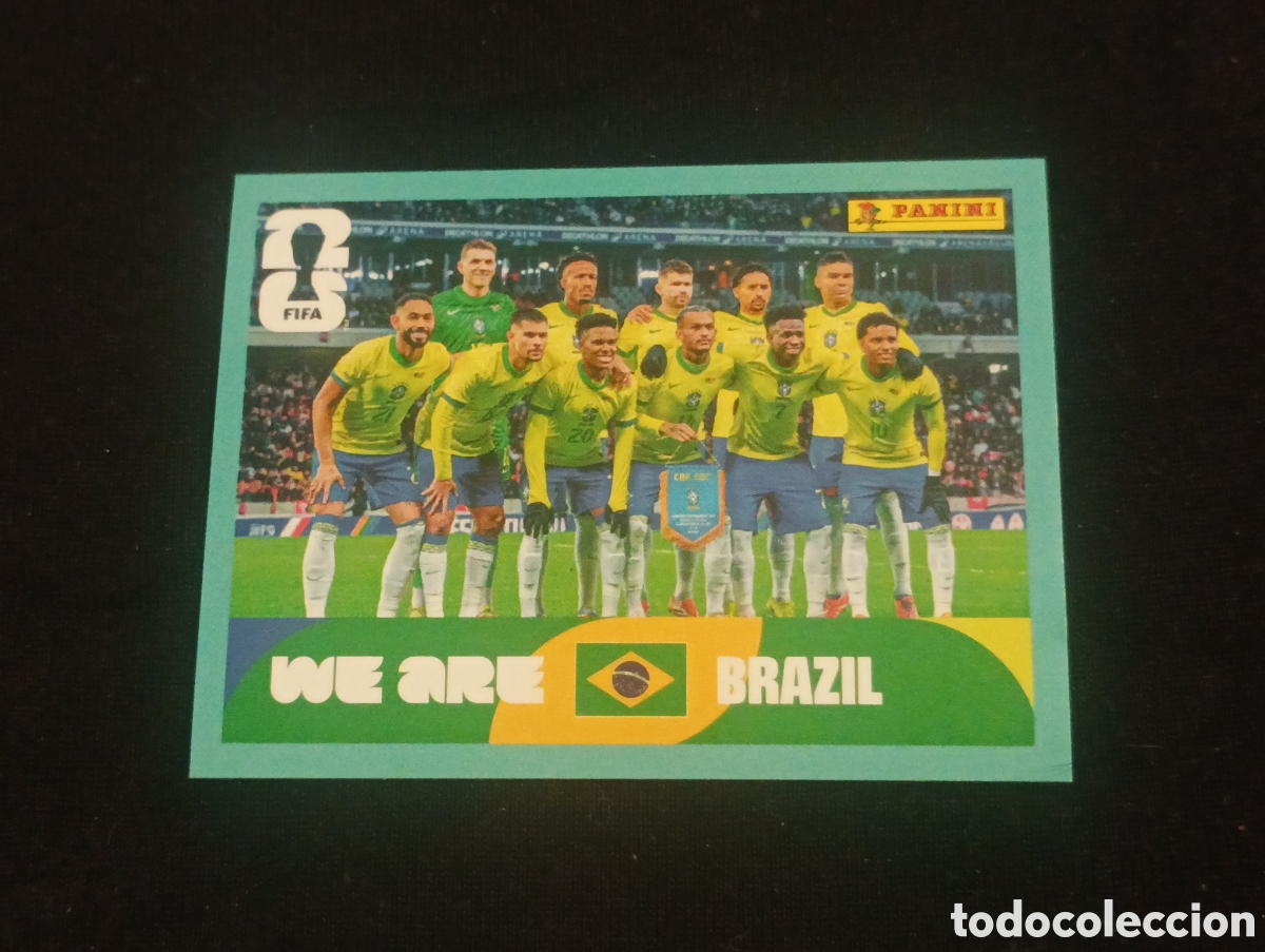 Cromos de f&uacute;tbol: mundial panini 2026 brazil