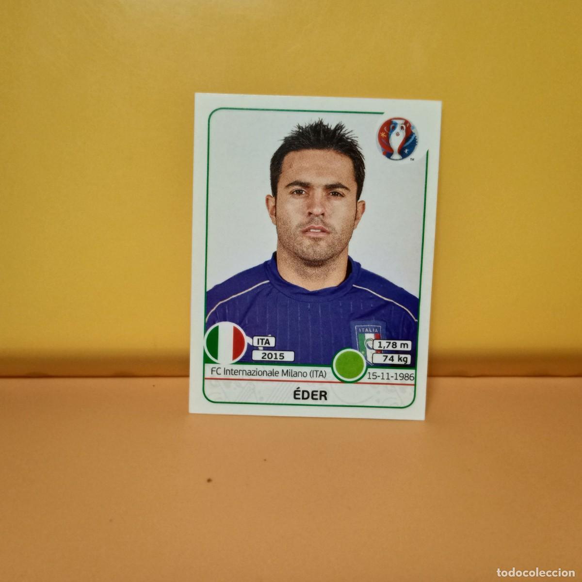 Cromos de f&uacute;tbol: PANINI EURO 2016 FRANCE; EUROCOPA FRANCIA: ITALIA &Eacute;DER 515